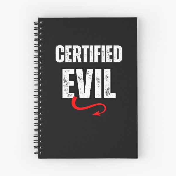 Item preview, Funny Halloween Certified Evil designed and sold by erozzz.