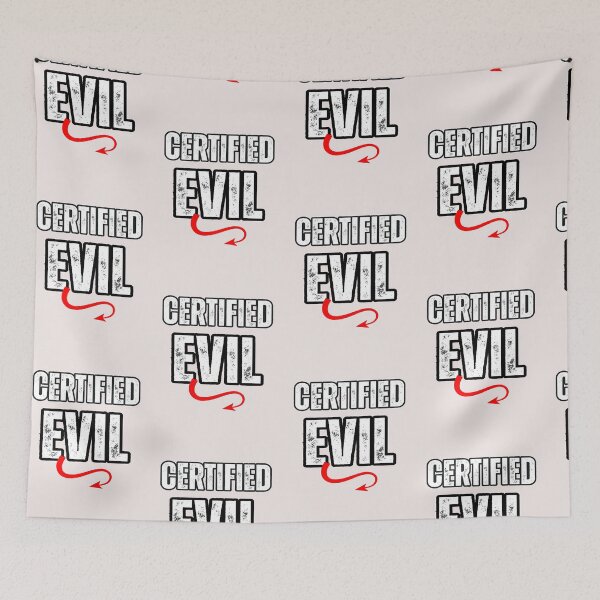 Item preview, Funny Halloween Certified Evil designed and sold by erozzz.