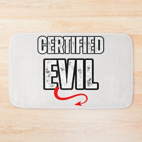 Item preview, Funny Halloween Certified Evil designed and sold by erozzz.