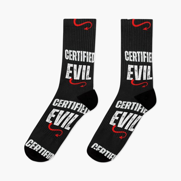 Item preview, Funny Halloween Certified Evil designed and sold by erozzz.