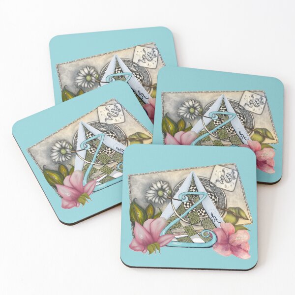 Item preview, Zentangle Inspired  with Pink Magnolias - Hand Drawn designed and sold by LorieFossaArt.