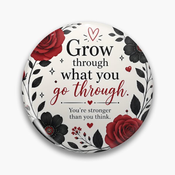 Item preview, Floral Motivational Quote designed and sold by rodiastore.