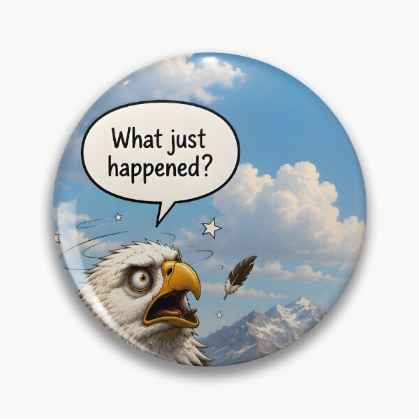 Item preview, Canadian Goose versus American Eagle "Bless Your Heart" Cartoon designed and sold by Sybille-Yates.