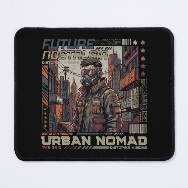 Item preview, Urban Nomad Future Nostalgia - Dystopian Cyberpunk Visions designed and sold by rich-moda.