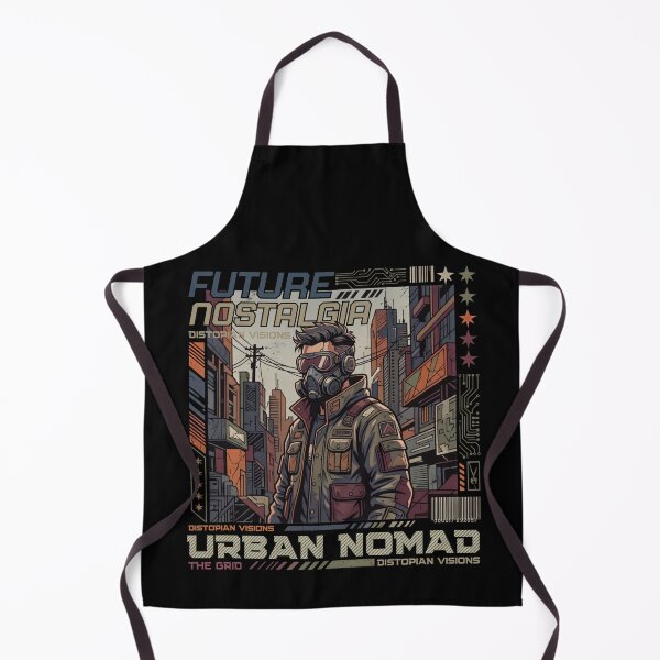 Item preview, Urban Nomad Future Nostalgia - Dystopian Cyberpunk Visions designed and sold by rich-moda.