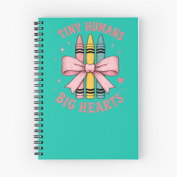 Item preview, Tiny Humans Big Hearts Crayon Daycare Teacher Appreciation Gift designed and sold by BearLoveDesign.
