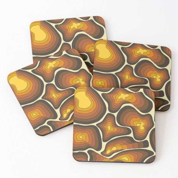 Item preview, Wild Waves in Almond  designed and sold by YesterdayColl.