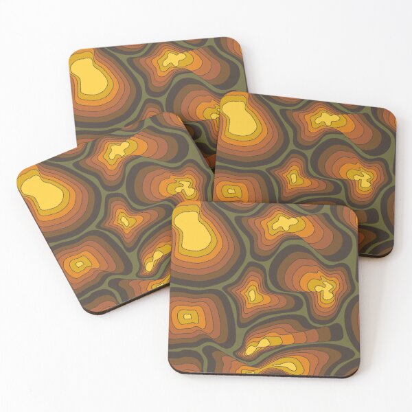 Item preview, Wild Waves in Avocado  designed and sold by YesterdayColl.