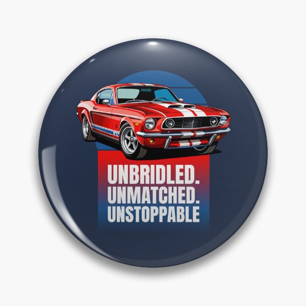 Item preview, Unbridled Muscle Car Anthem designed and sold by awesome-loob.