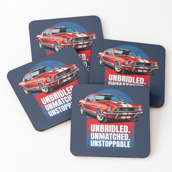 Item preview, Unbridled Muscle Car Anthem designed and sold by awesome-loob.