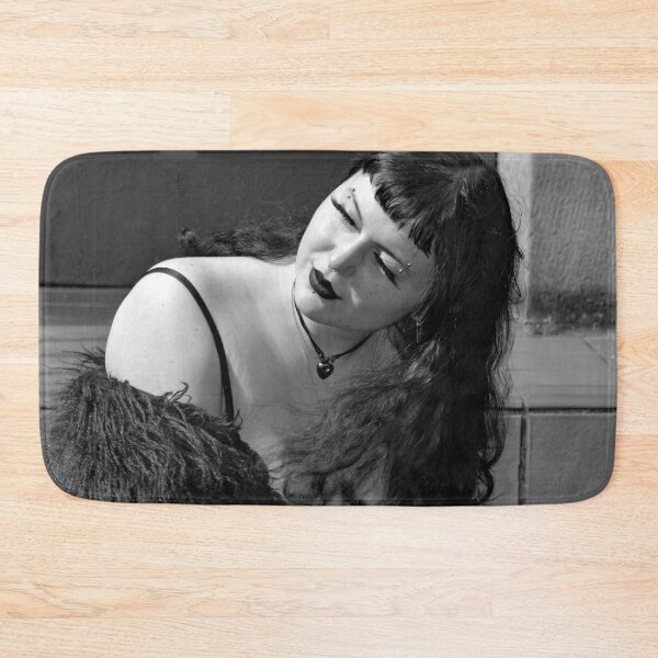 Item preview, GOTH GIRL WALL ART, MONOCHROME PORTRAIT designed and sold by Barbara Jean Photo Art And Design.