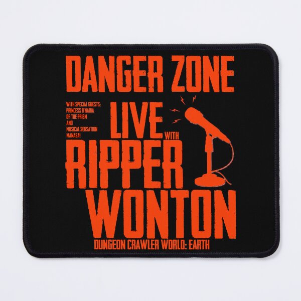 Item preview, Danger Zone with Ripper Wonton designed and sold by Smiley Smiles.