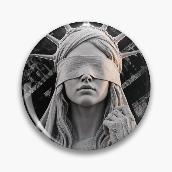Item preview, Blindfolded Gothic Statue Dark Art designed and sold by MoodPopz Studio.