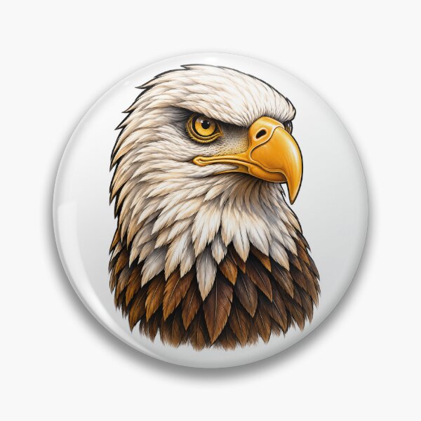 Item preview, Majestic Bald Eagle Portrait designed and sold by EmylyWoods.