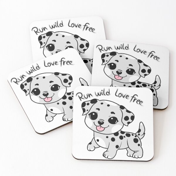 Item preview, Run Wild Love Free Dog designed and sold by Phyllya Design.