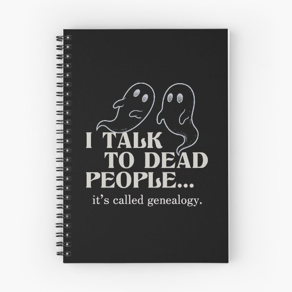 Item preview, I Talk To Dead People It's Called Genealogy Halloween Ghost designed and sold by LinaValearte.