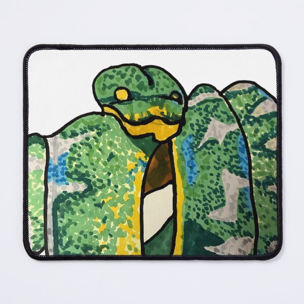 Item preview, Emerald Tree Boa - Alcohol Marker Edition designed and sold by naturetimes.
