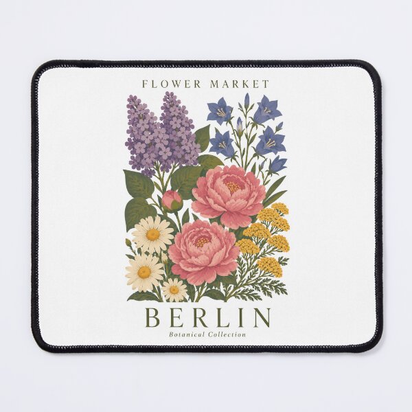 Artikelvorschau, Berlin – Blumenmarkt – Botanische Sammlung entworfen und verkauft von Sketch-Shack.