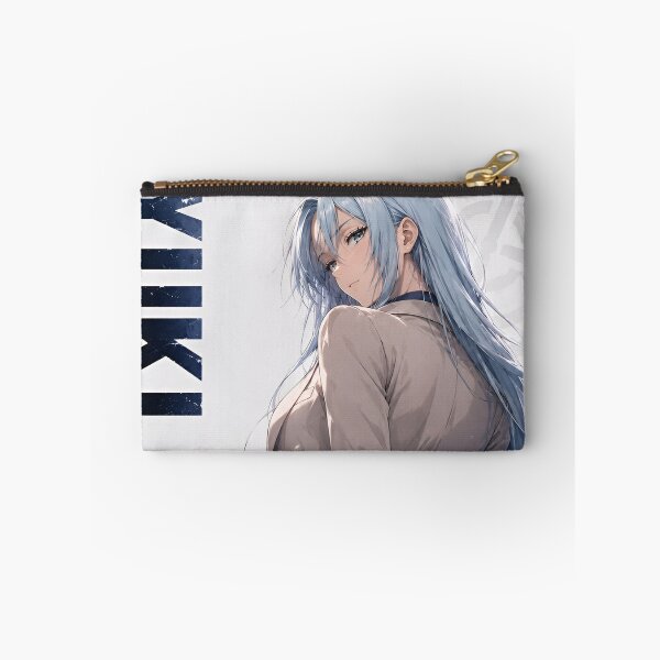 Artikelvorschau, Anime-Charakterporträt von Yuki Tsukumo – Elegante Ästhetik einer modernen Zauberin mit blauen Haaren entworfen und verkauft von Dyan4.