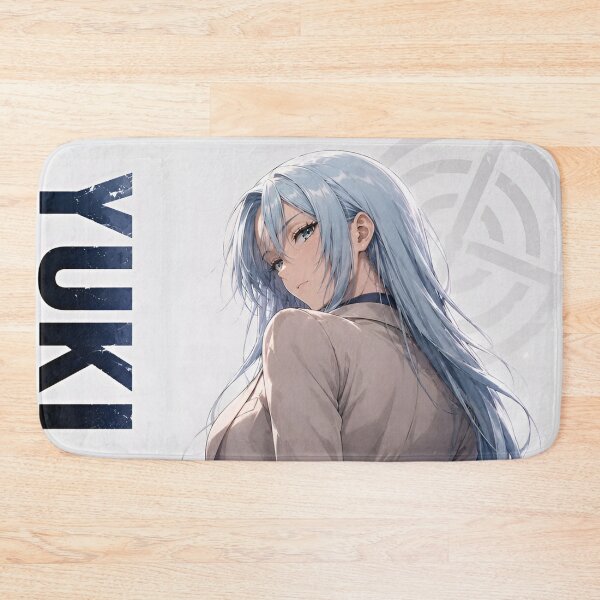 Item preview, Yuki Tsukumo Anime Character Portrait – Elegant Blue Hair Modern Sorcerer Aesthetic designed and sold by Dyan4.