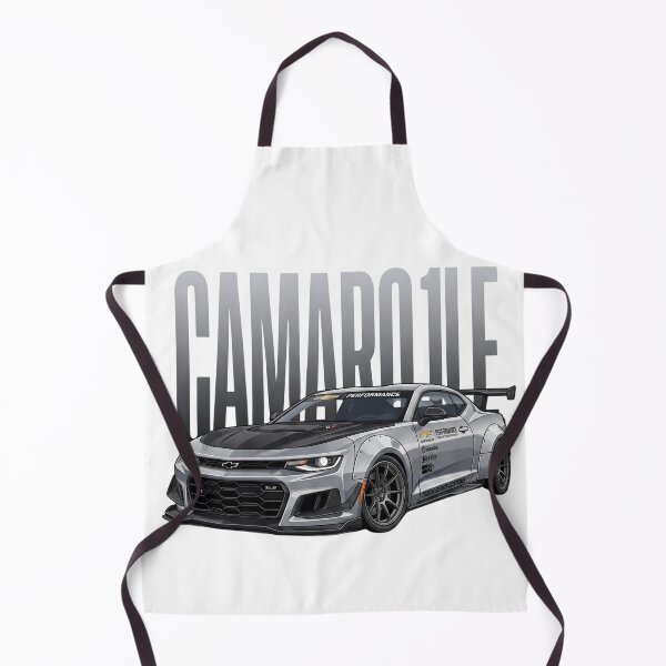 Item preview, Chevrolet Camaro ZL1 1LE Silver Widebody Track Weapon Vector Art designed and sold by Motorline44.