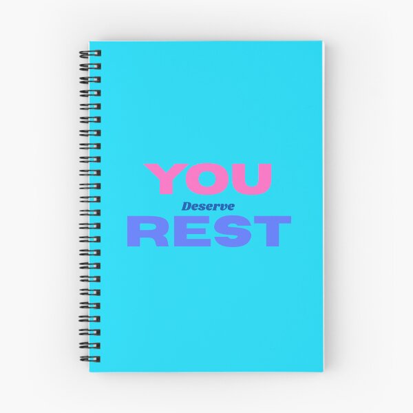 Item preview, You Deserve Rest – Self Care Mental Health Quote for Women designed and sold by Soft Strength Studio.