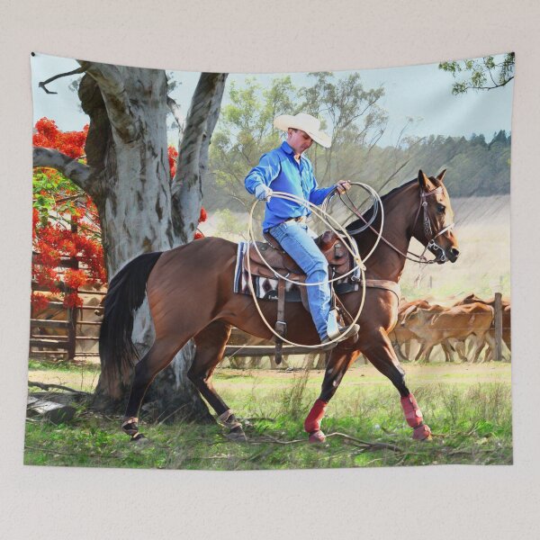 Item preview, COW HORSE, WESTERN DECOR designed and sold by Barbara Jean Photo Art And Design.