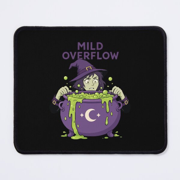 Item preview, HALLOWEEN Mild Overflow Witch Cauldron - Funny Halloween Understatement designed and sold by Uglyandcute.