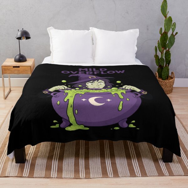 Item preview, HALLOWEEN Mild Overflow Witch Cauldron - Funny Halloween Understatement designed and sold by Uglyandcute.