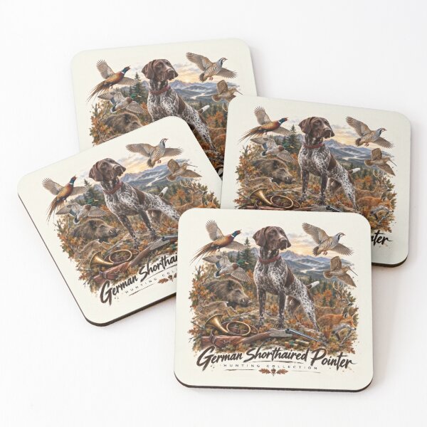 Item preview, German Shorthaired Pointer – Born to Point designed and sold by TammyHunterArt.