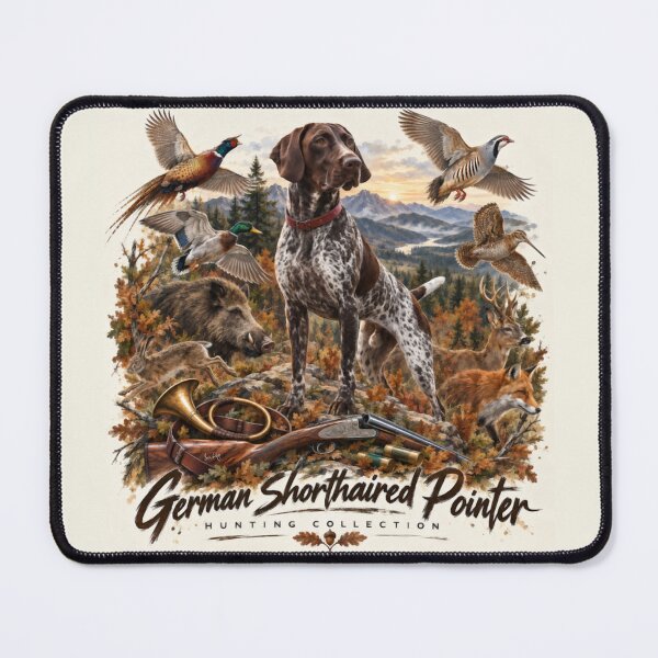 Item preview, German Shorthaired Pointer – Born to Point designed and sold by TammyHunterArt.