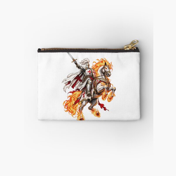 Item preview, A White Knight upon a fiery Steed! designed and sold by Bruce Custom Creations.