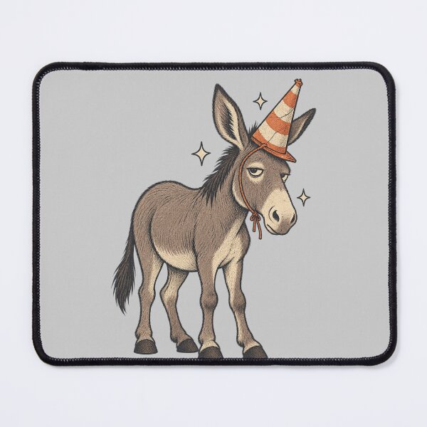 Item preview, Magic-ish Funny Donkey Unicorn – Sarcastic Traffic Cone Animal Humor designed and sold by SVox.