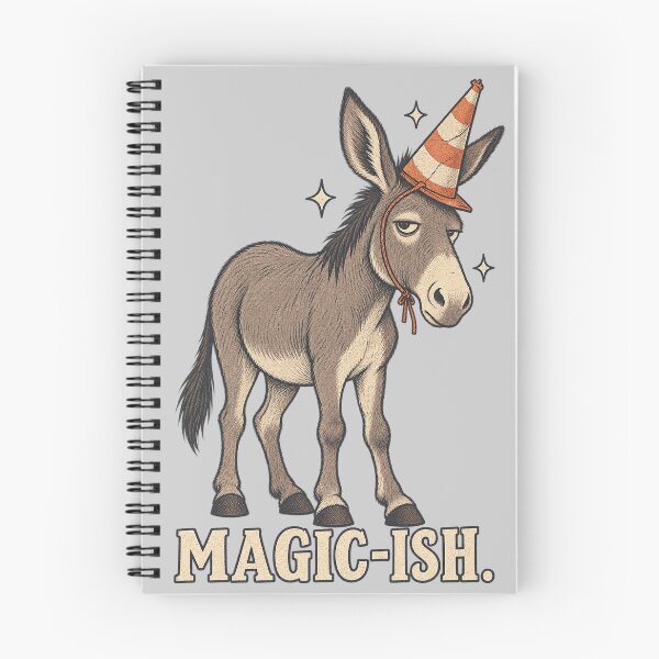 Item preview, Magic-ish Funny Donkey Unicorn – Sarcastic Traffic Cone Animal Humor designed and sold by SVox.