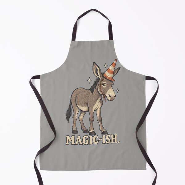 Item preview, Magic-ish Funny Donkey Unicorn – Sarcastic Traffic Cone Animal Humor designed and sold by SVox.