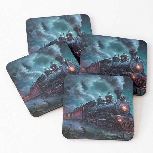Item preview, Spooky Steam Train designed and sold by Awesome-Artwork.