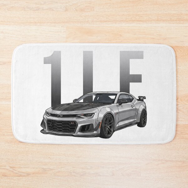 Item preview, Chevrolet Camaro ZL1 1LE Silver Widebody Track Edition Vector Art designed and sold by Motorline44.