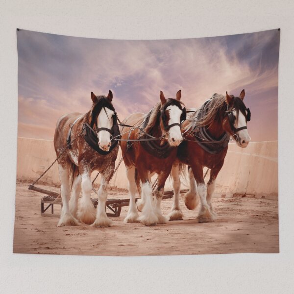 Item preview,  HEAVY HORSES, FOR COUNTRY HOME DECOR designed and sold by Barbara Jean Photo Art And Design.