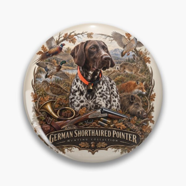 Item preview, German Shorthaired Pointer – Field Born designed and sold by TammyHunterArt.