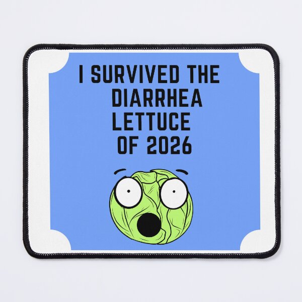Item preview, I Survived the Diarrhea Lettuce designed and sold by LisaLousPuns.