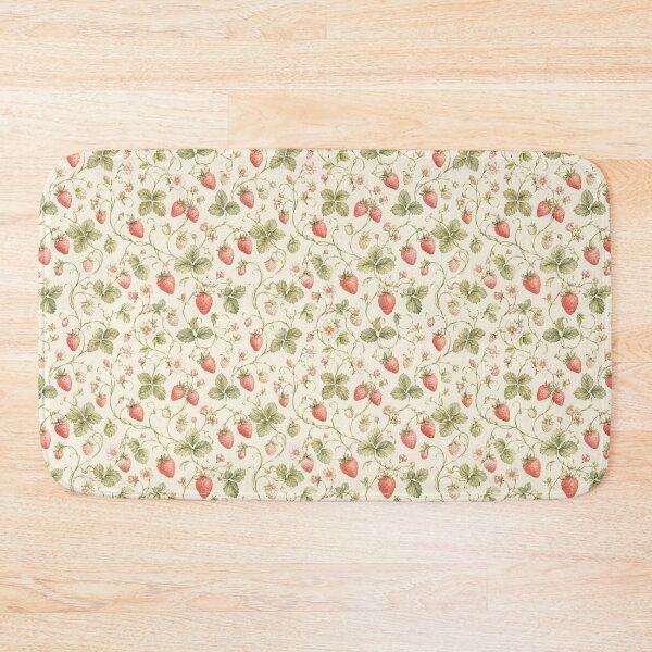 Item preview, Strawberry Vine Cottagecore Pattern designed and sold by Inkworksbyshery.