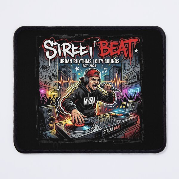 Item preview, Street Beat Urban Rhythms - Hip Hop DJ Comic Art designed and sold by rich-moda.