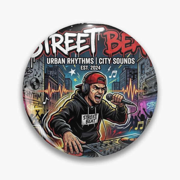 Item preview, Street Beat Urban Rhythms - Hip Hop DJ Comic Art designed and sold by rich-moda.
