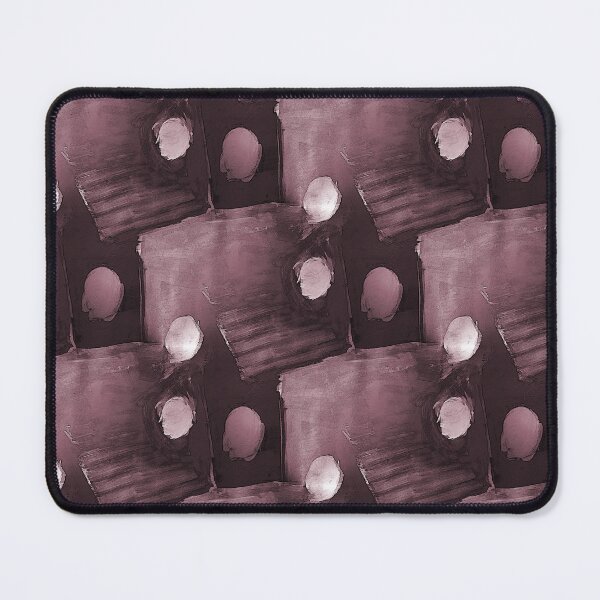 Item preview, Square and Dot Abstract in Maroon designed and sold by Artistestella.