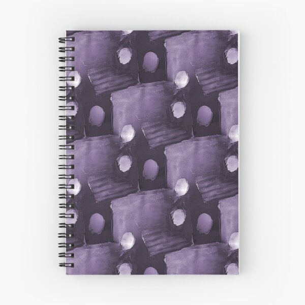 Item preview, Square and Dot Abstract in Purple designed and sold by Artistestella.