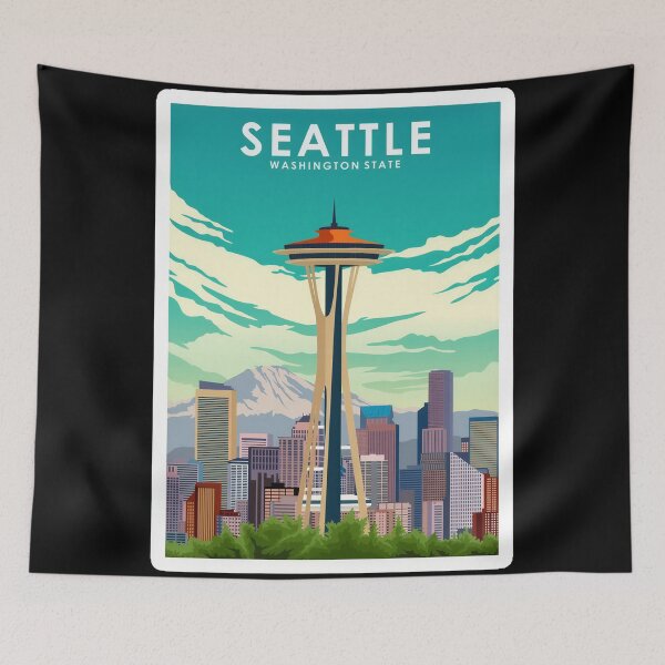 Item preview, seattle 4 designed and sold by SHARPEI.
