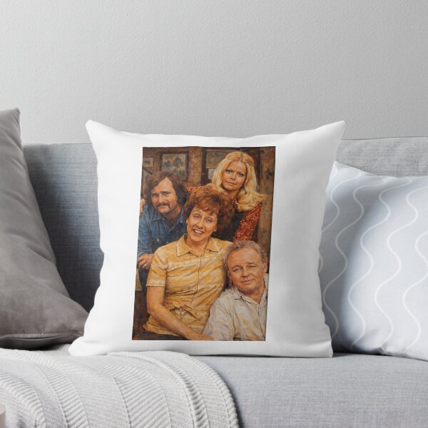 Item preview, All in the Family Portrait Painting designed and sold by Halifaxartguy.