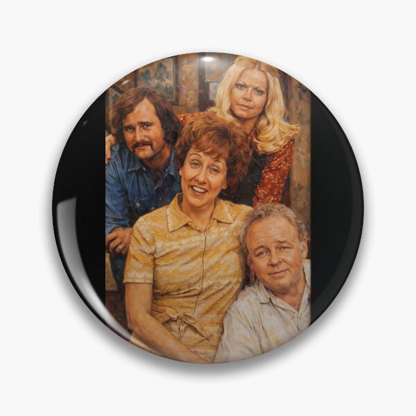 Item preview, All in the Family Portrait Painting designed and sold by Halifaxartguy.