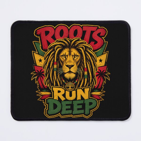 Item preview, Roots Run Deep - Reggae T-shirt designed and sold by SavvyEarth.