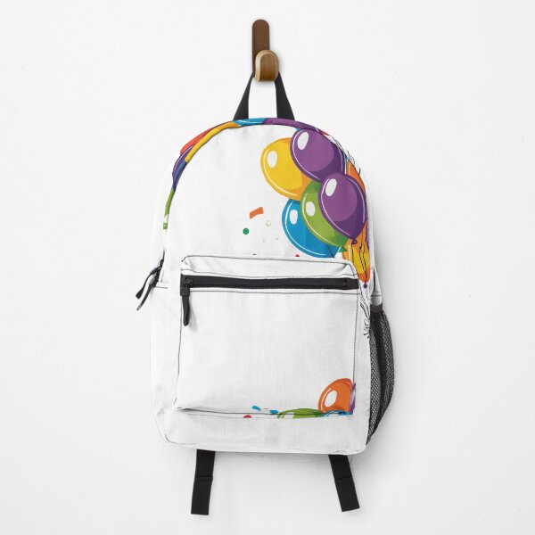 Item preview, Birthday Balloons and Confetti Icon Dynamic Action Pose – Birthday gift idea designed and sold by michallechowicz.